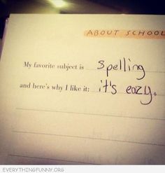 spelling